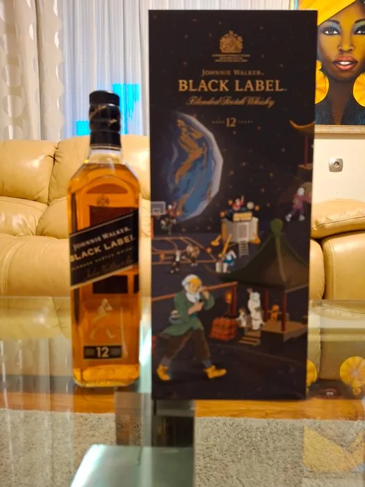 Johnnie Walker 12 years old Black Label - Johnnie Moon Walker - 75cl