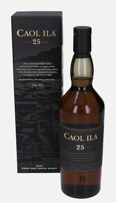 Caol Ila – 25 Year Old (70cl, 43%)