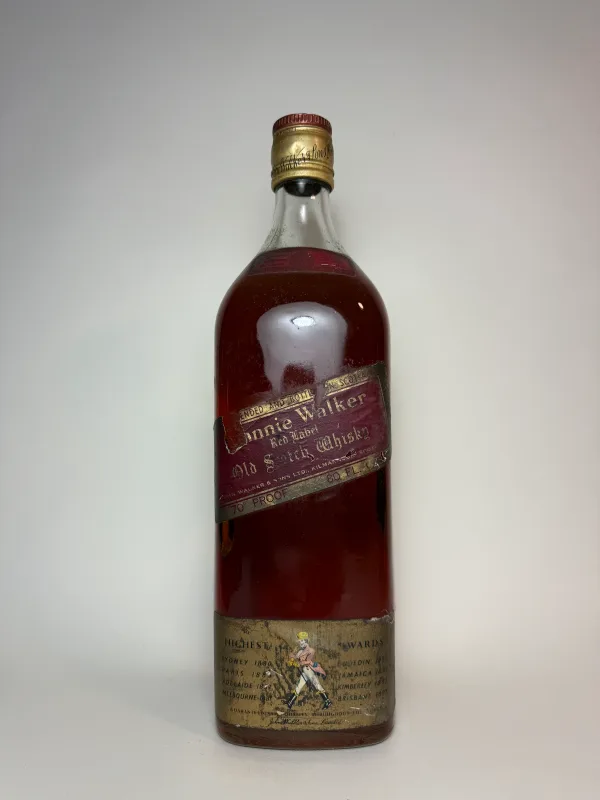 Johnnie Walker Red Label Blended Scotch Whisky 1970s (228cl, 40%)