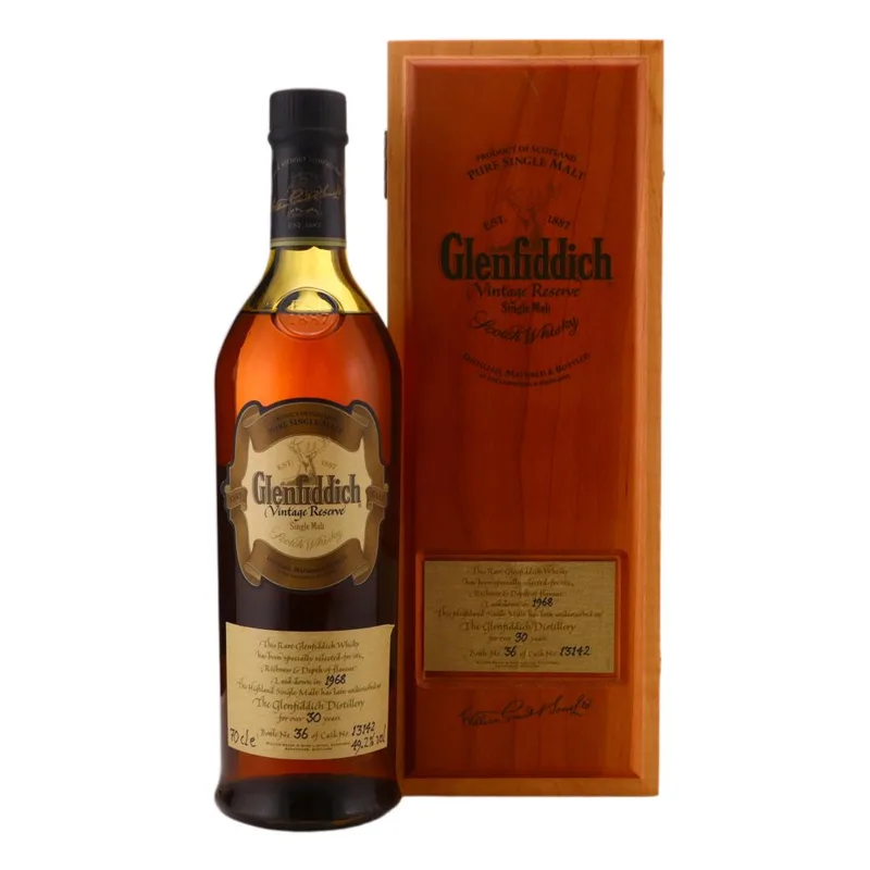 Glenfiddich – 1968 Vintage Reserve 30 Year Old #13142 (70cl, 49.20%)