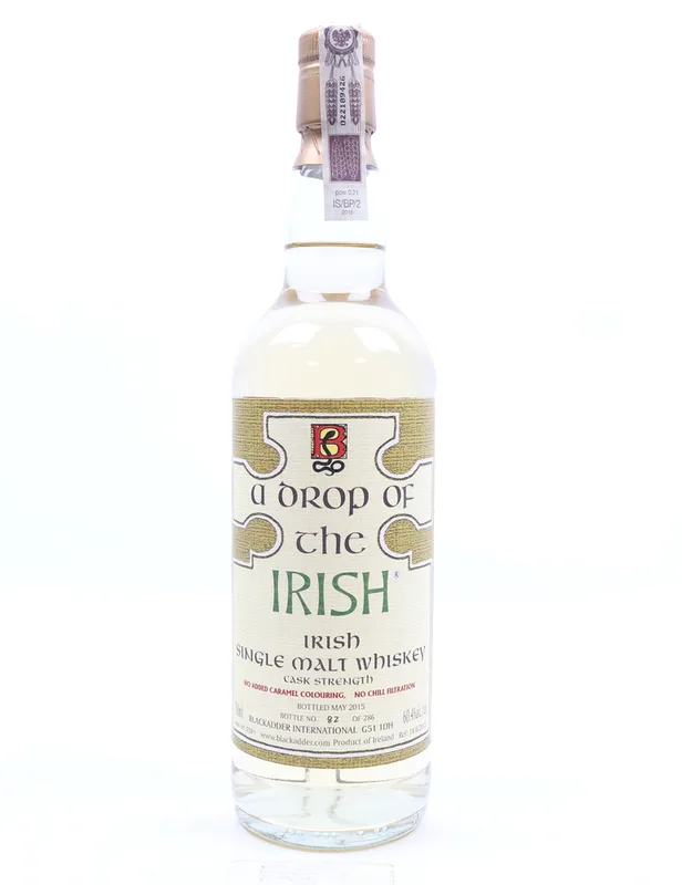 A drop of the Irish Single Malt Irish whiskey