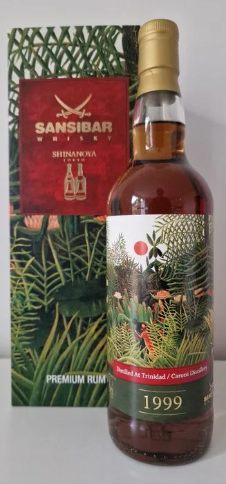 Caroni 1999 Sansibar - Single Cask #206 for Shinanoya - b. 2021 - 70cl