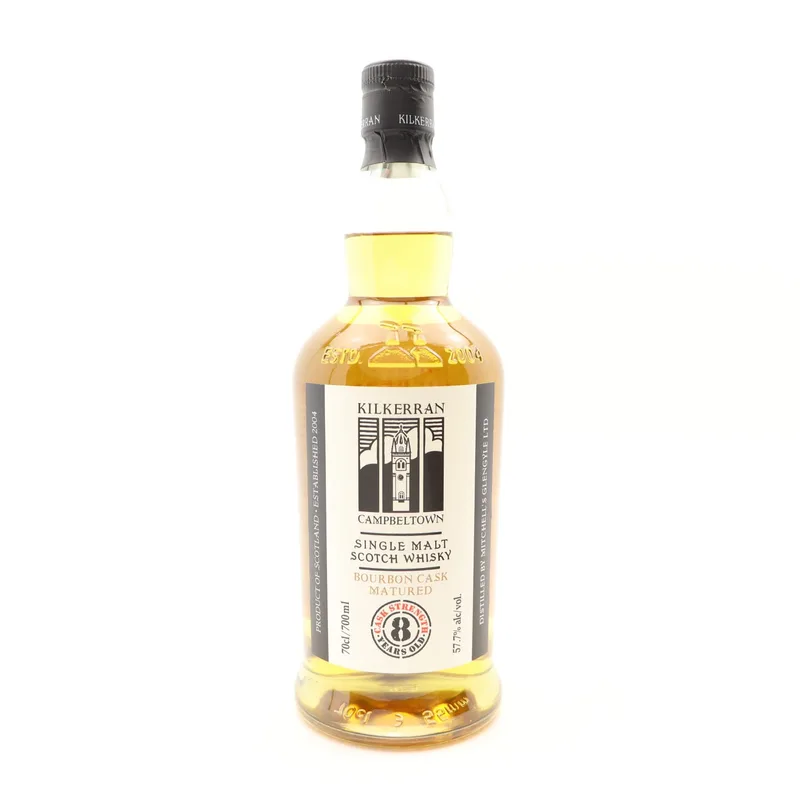 Kilkerran – 8 Year Old Cask Strength Bourbon Cask Matured Batch #12 (70cl, 57.7%)
