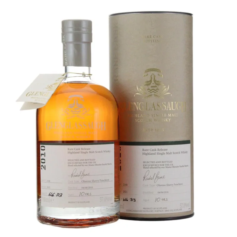 Glenglassaugh – 2010 Rare Cask Release 10 Year Old