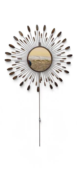 Wall mirror - Metal, Plastic - Sun style Line Vautrin