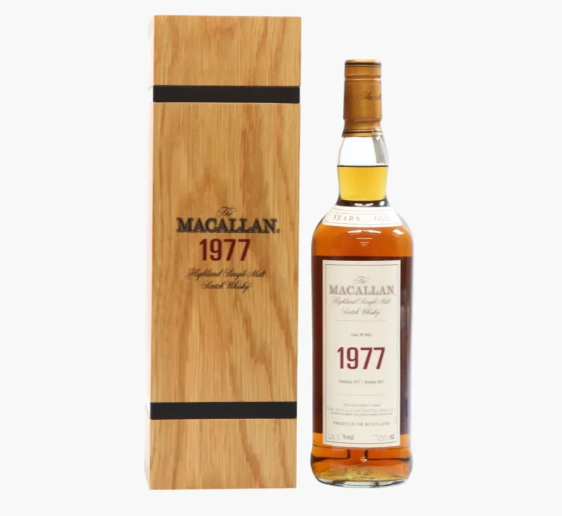 Macallan – 40 Year Old 1977 Fine & Rare Sherry Hogshead #8661