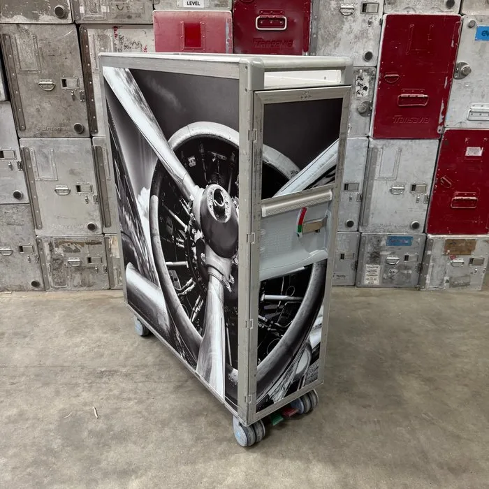 Zodiac - KLM Royal Dutch Airlines - Trolley - plastic and aluminum - airplane trolley