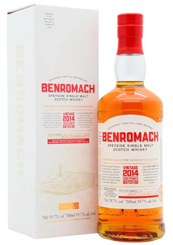 Benromach – Cask Strength Vintage 2014 Batch 2