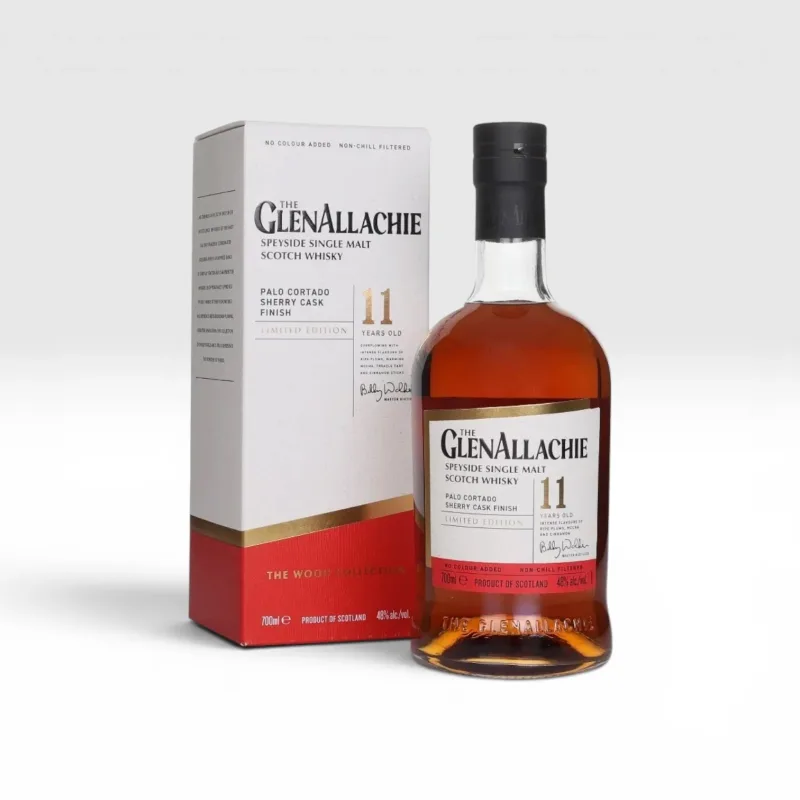 GlenAllachie – 11 Year Old Palo Cortado Sherry Cask Finish (The Wood Collection) (70cl, 48%)