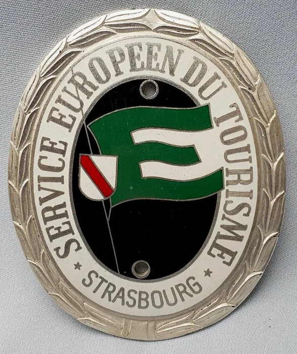 Badge - Grille Badge - Service Européen du Tourisme - France - 20th - mid (WW II)