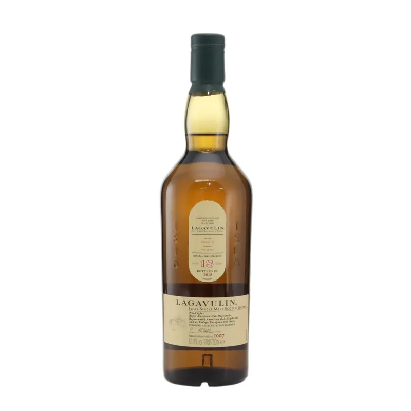 Lagavulin – 18 Year Old Natural Cask Strength (70cl, 53.90%)