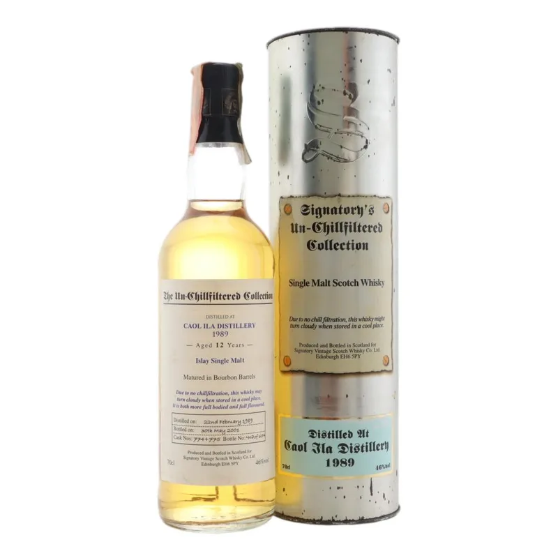 Caol Ila – 1989 The Un-Chillfiltered Collection 12 Year Old