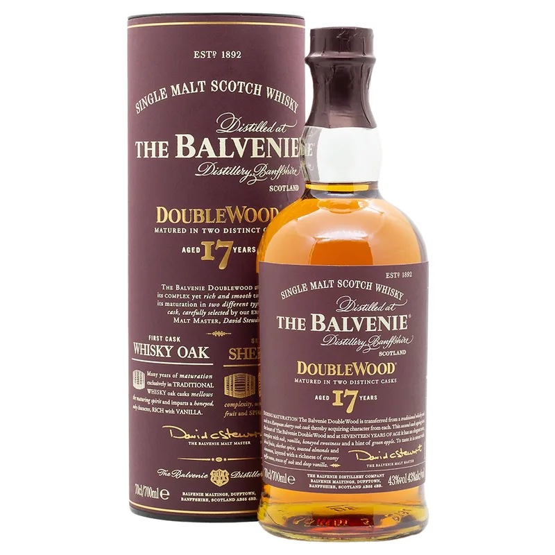 Balvenie – 17 Years Old Double Wood (70cl, 43%)