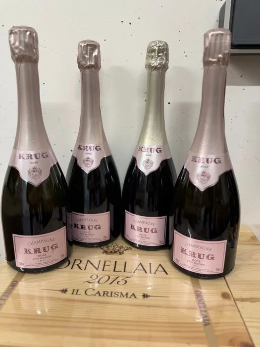 Krug, Rosé 27ème Édition - Champagne Rosé, Brut - 4 Bottles (0.75L)