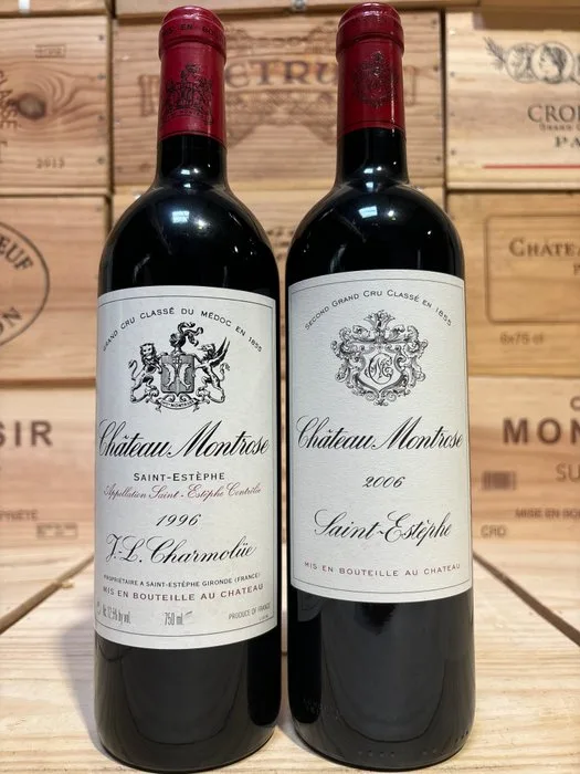 1996 & 2006 Château Montrose - Saint-Estèphe 2ème Grand Cru Classé - 2 Bottles (0.75L)