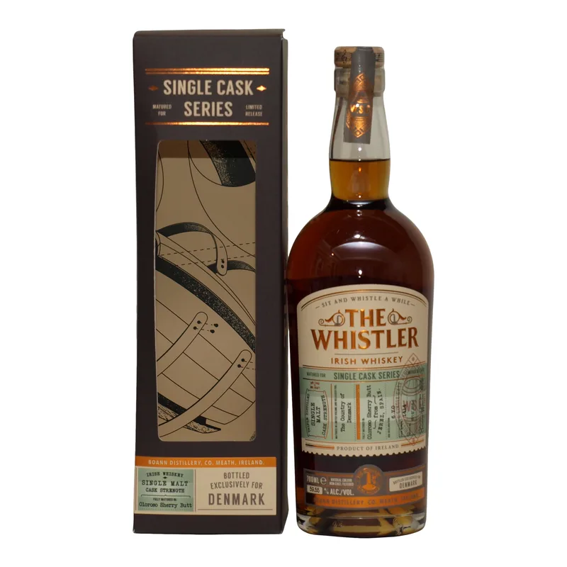 The Whistler – 6 Year Old Oloroso Single Cask for Denmark (70cl, 59.6%)