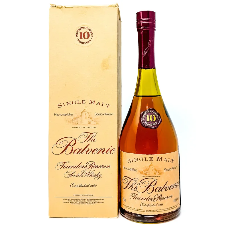 Balvenie – 10 Year Old Founder's Reserve Cognac Bottle (75cl, 40%)