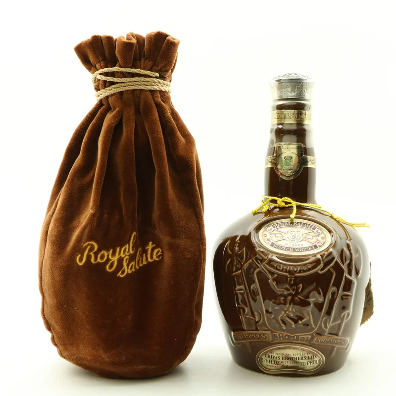 Chivas – Royal Salute 21 Year Old Brown Flagon 75cl (75cl, 40%)