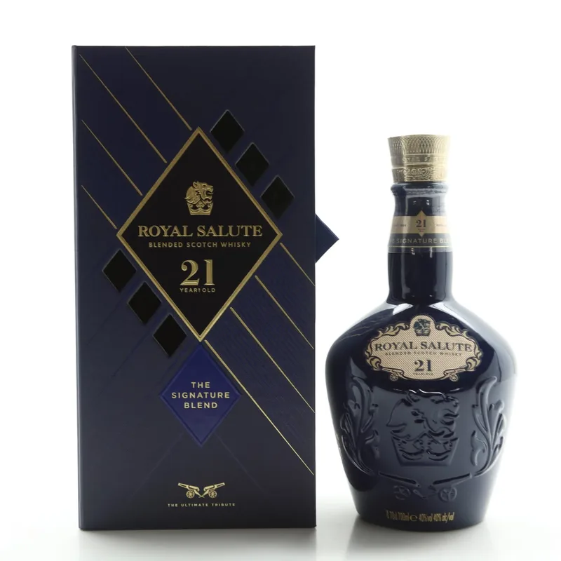 Chivas – Royal Salute 21 Year Old Sapphire Flagon (70cl, 40%)