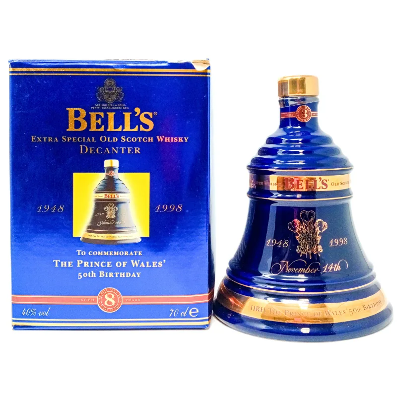 Bell's – The Prince of Wales 50th Birthday Decanter 8 Year Old Extra Special