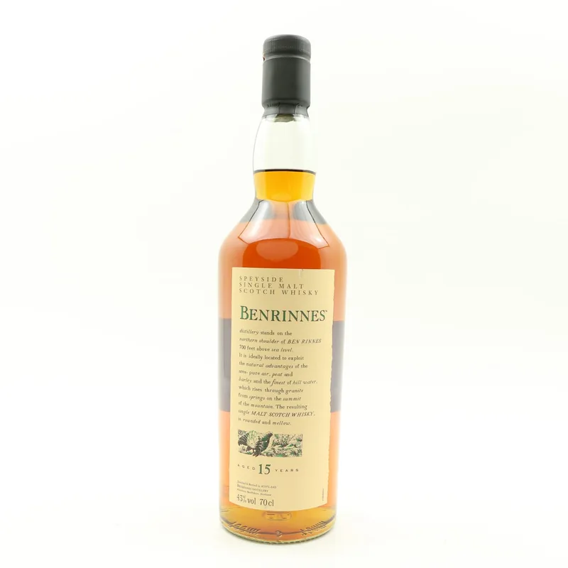 Flora & Fauna Benrinnes 15 Year Old (70cl, 43%)