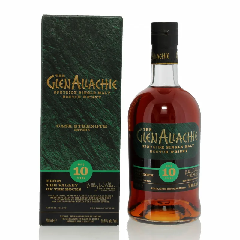 GlenAllachie – 10 Year Old Cask Strength Batch #5