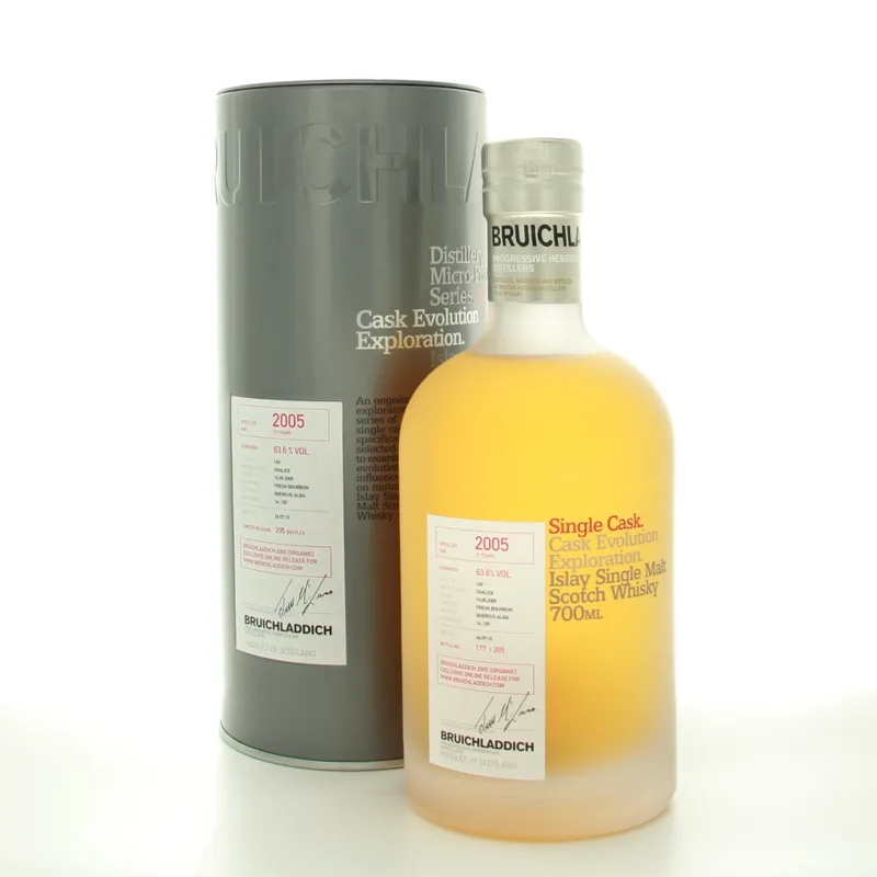 Bruichladdich 10 Year Old Micro Provenance 2005 (70cl, 63.6%)