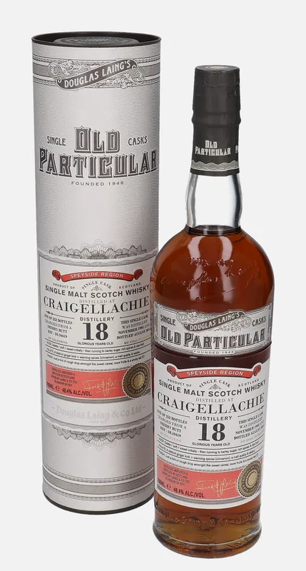 Craigellachie – 1995 18 Year Old Douglas Laing Old Particular