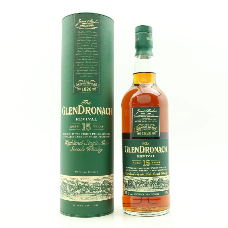 Glendronach – 15 Year Old Revival (70cl, 46%)