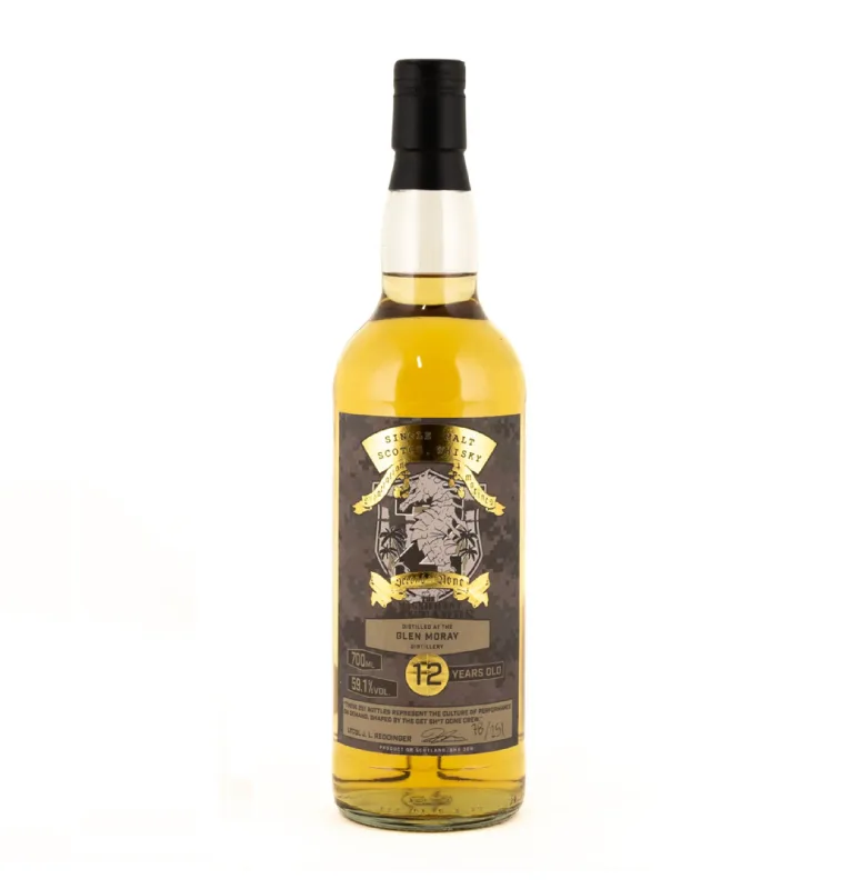 Glen Moray – 12 Year Old Second To None Series Cask 88 Single Cask 2nd Battalion 4th Marines (70cl, 59.1%)