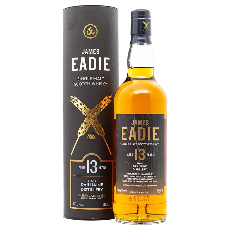 James Eadie Dailuaine 13 Years Old 2007/2021 Cask 3/1 (70cl, 56.2%)