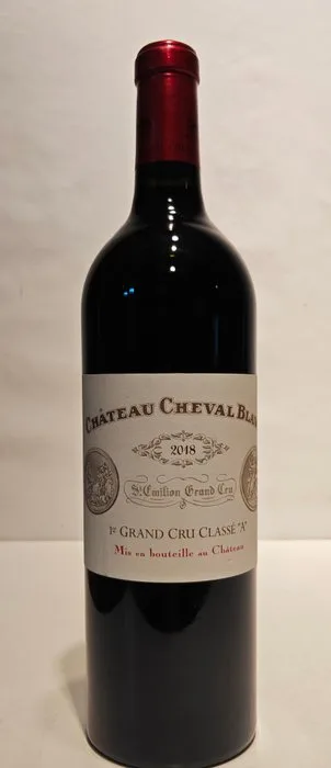 2018 Château Cheval Blanc - St. Emilion Grand Cru 1er Grand Cru Classé A - 1 Bottle (0.75L)