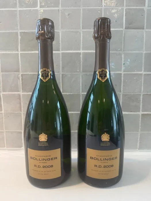 2008 Bollinger, R.D. 2008 - Champagne Recently Disgorged (R.D.), Extra Brut - 2 Bottles (0.75L)