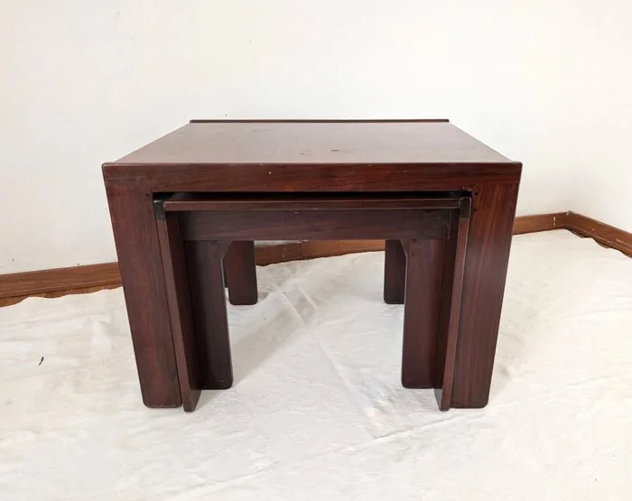 Cassina - Afra Scarpa, Tobia Scarpa - Nesting tables (3) - 777 - Wood