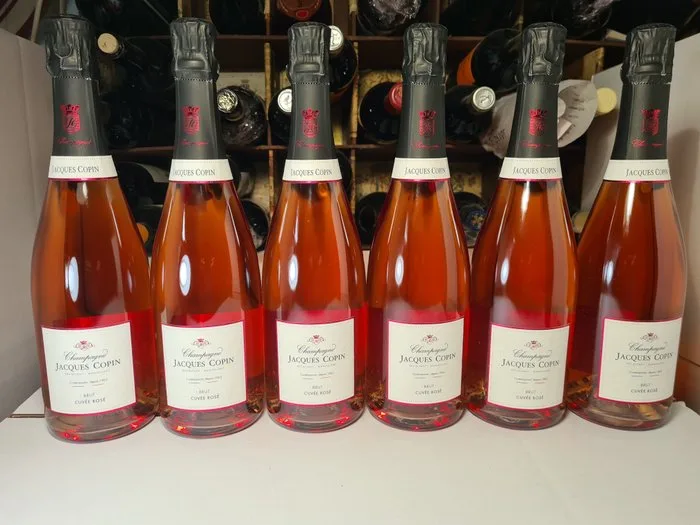 Jacques Copin - Champagne Rosé - 8 Bottles (0.75L)