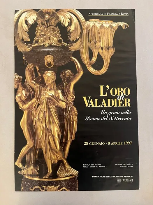 fondacion electricite de france - accademia di francia - L'oro di Valadier - 1990s