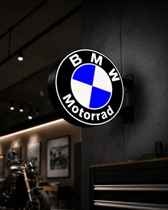 Sign - BMW - “BMW Motorrad”