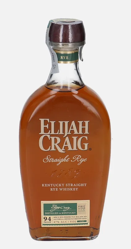 Elijah Craig – Straight Rye