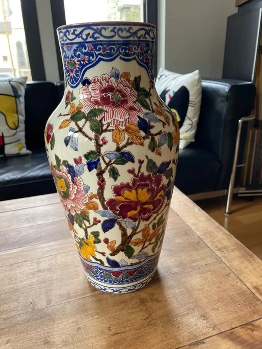 Gien France - Vase - Earthenware - Large vase from Gien
