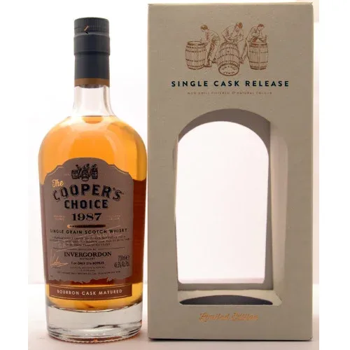 Invergordon – 1987 33 Year Old Bourbon Cask Coopers Choice (46.5%)