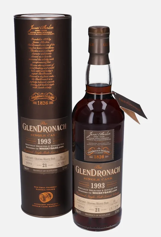 Glendronach – 1993 21 Year Old Single Cask