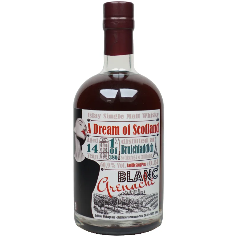 Bruichladdich 14 Years Old 2004/2019 - A Dream of Scotland - LaddieSnugPorz (60.9%)