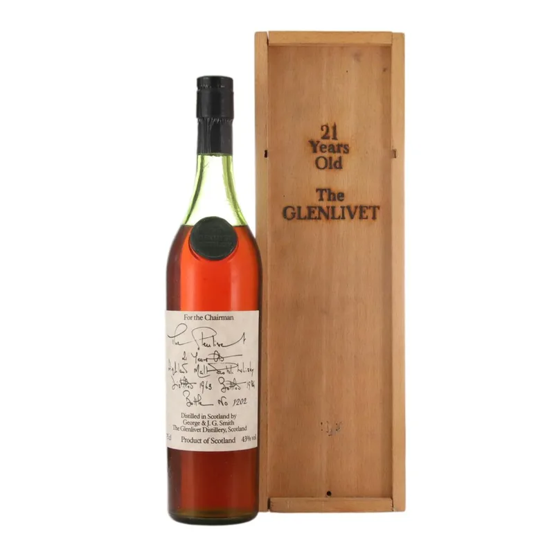 Glenlivet – 1963 For the Chairman 21 Year Old