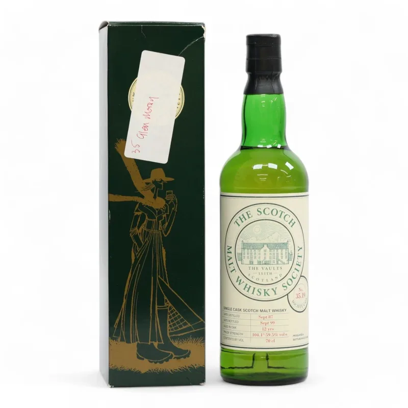 Glen Moray – 12 Year Old 1987 SMWS Single Cask 35.19 'Mr. Kipling's Bakewell Tart'