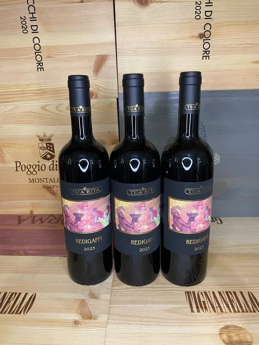 2023 Tua Rita, Redigaffi - Tuscany IGT - 3 Bottles (0.75L)