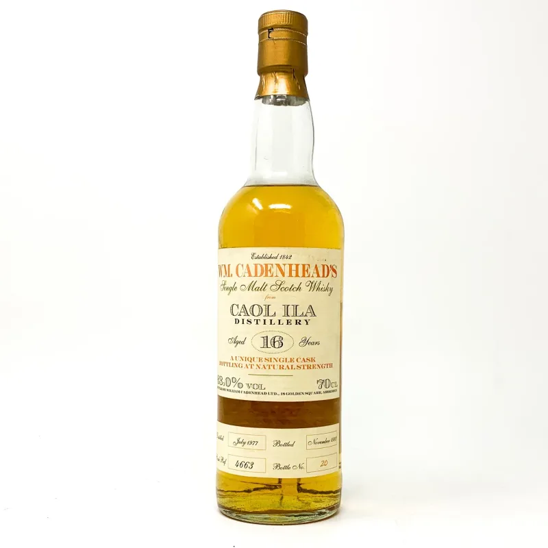 Caol Ila – 1977 16 Year Old Cadenhead's Single Malt Scotch Whisky
