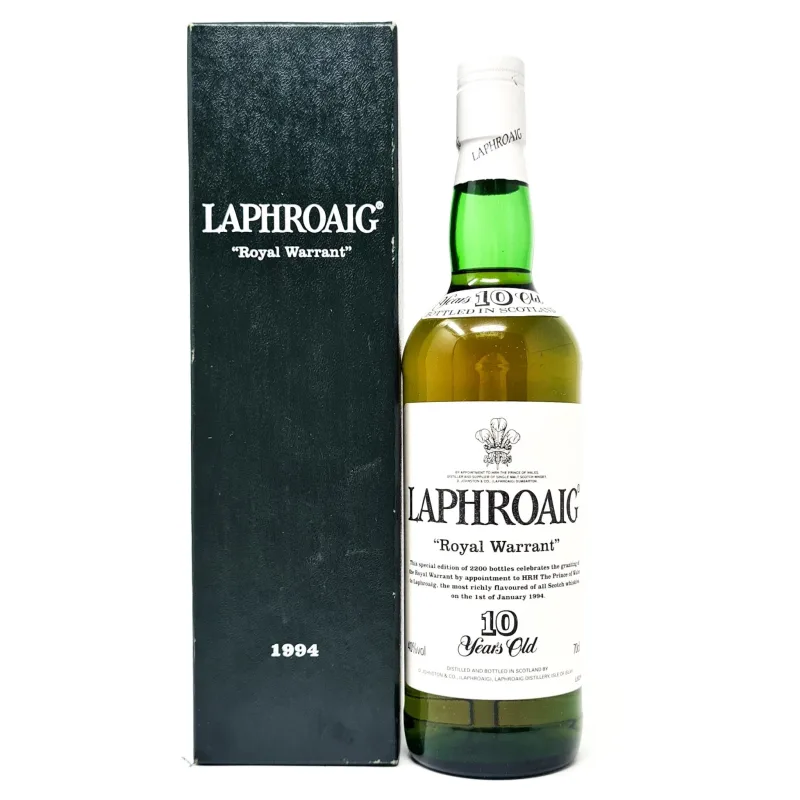 Laphroaig – 10 Year Old Royal Warrant
