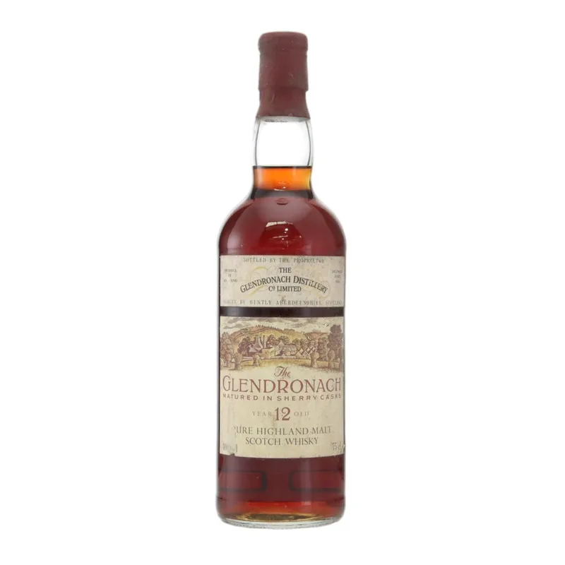 Glendronach – 12 Year Old Matured in Sherry Casks (75cl, 40.00%)