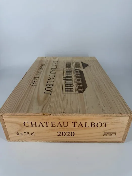 2020 Chateau Talbot - Saint-Julien 4ème Grand Cru Classé - 6 Bottles (0.75L)
