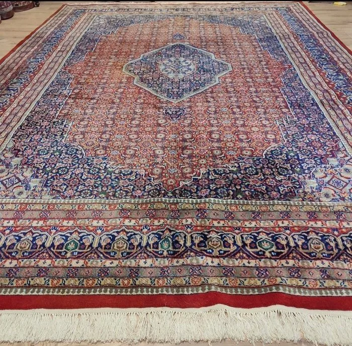 Bidjar - Rug - 3.5 m - 2.5 m - Herati Motif Design pure!